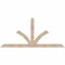 Ekena Millwork Richland Smooth Timber Gable Bracket, Douglas Fir, 72"W x 33"H x 3 1/2"D x 3 1/2"F, 11/12 Pitch GBW072X33X0404RIC00SDF - alternate 1